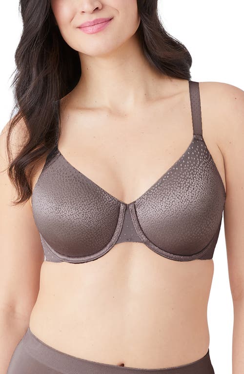 Wacoal Back Appeal Smoothing Underwire Bra In Brown
