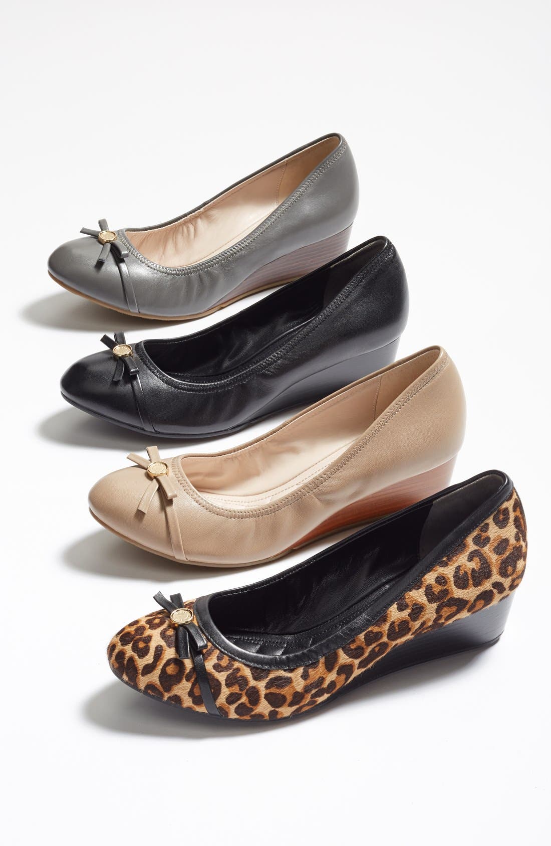 Cole Haan 'Tali' Bow Wedge Pump, Main, color, 