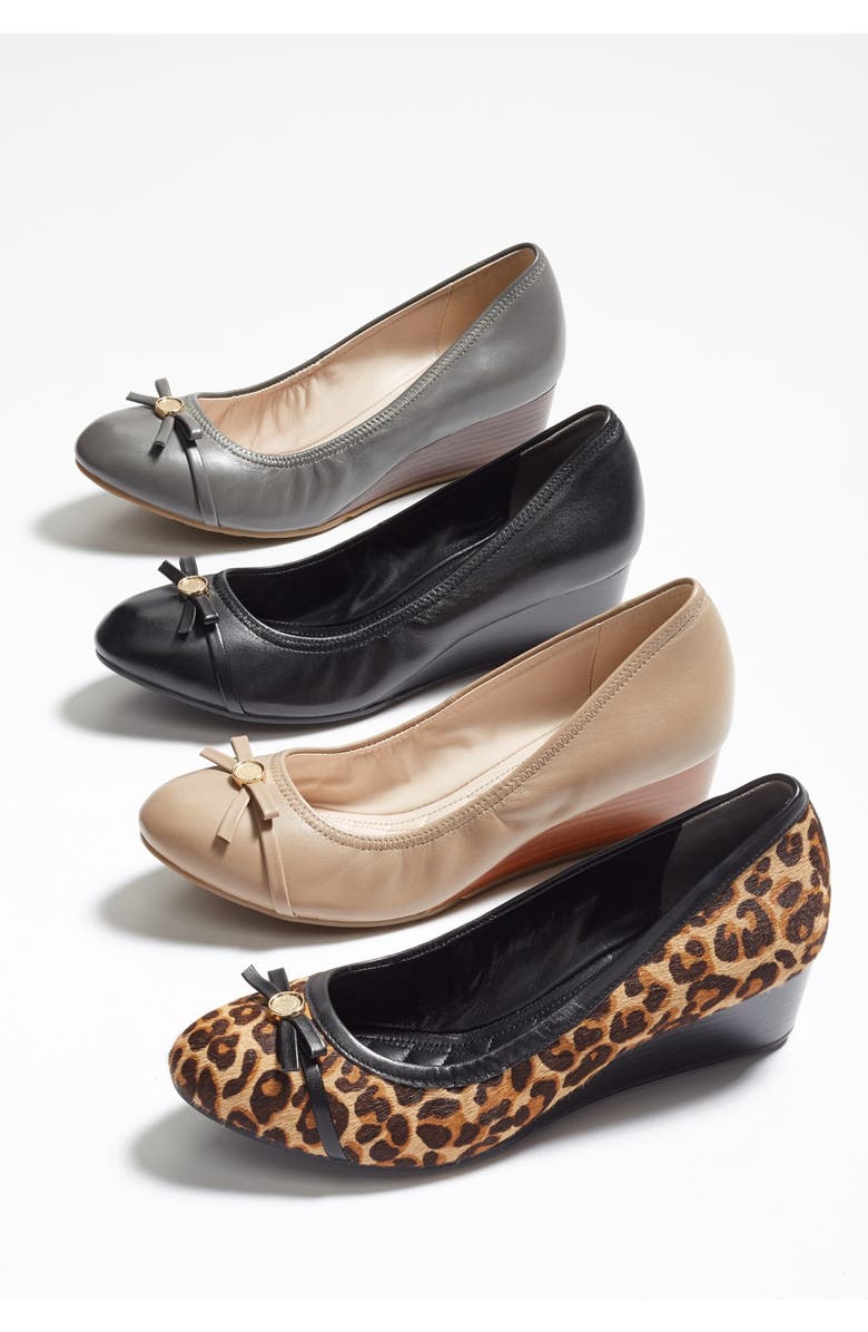 Cole Haan 'Tali' Bow Wedge Pump, Main, color,