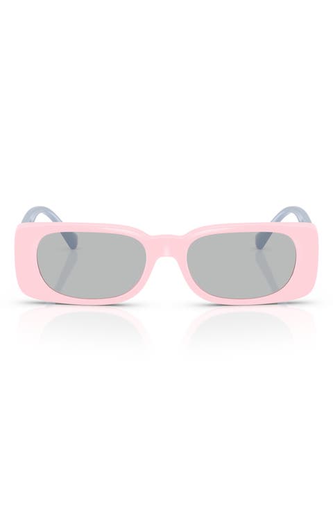 Kids' 47mm Rectangular Sunglasses