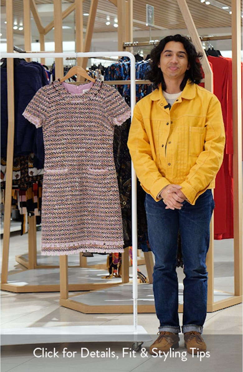 Tweed Sheath Dress, sales video thumbnail