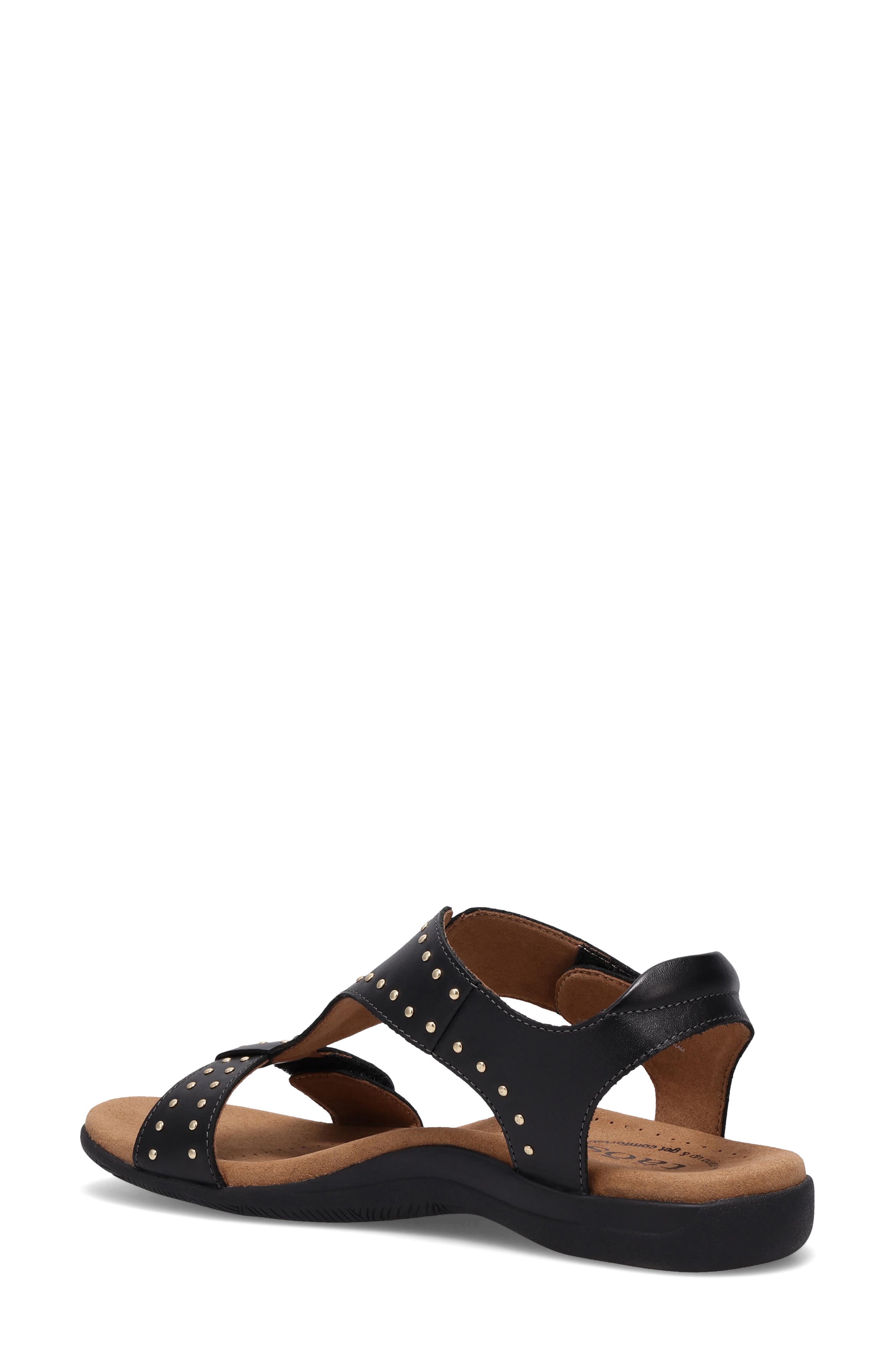 Taos Show Stopper Ankle Strap Sandal, Alternate, color, Black