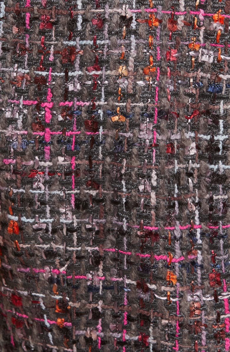 Milly Coco A-Line Tweed Dress, Alternate, color,