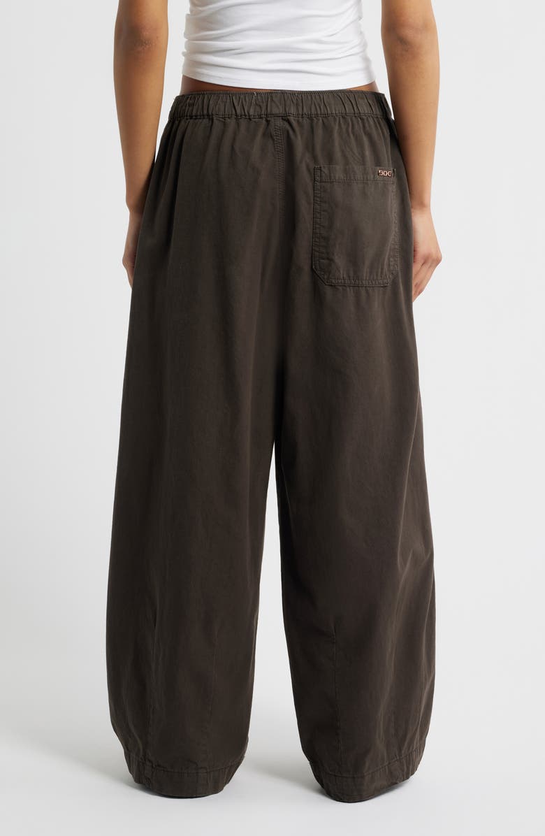 BDG Urban Outfitters Bobbi Oversize Wide Leg Pants, Alternate, color, Brown