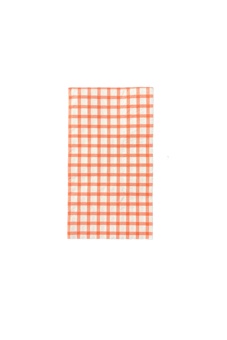 Red Gingham Guest Napkins, Main, color, Assorted Pre-Pack