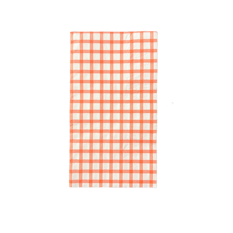 Red Gingham Guest Napkins