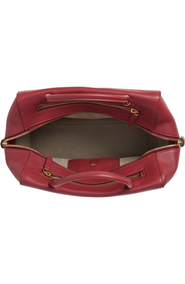 Anya Hindmarch Seaton Leather Handbag, Alternate, color,