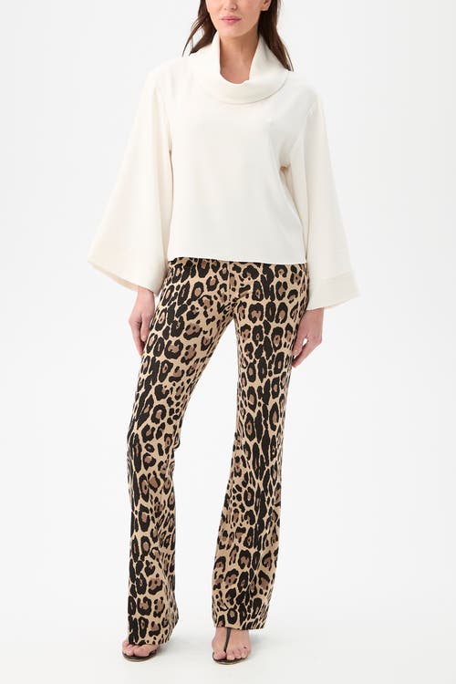 Trina Turk Staged Folded Neckline Top In White