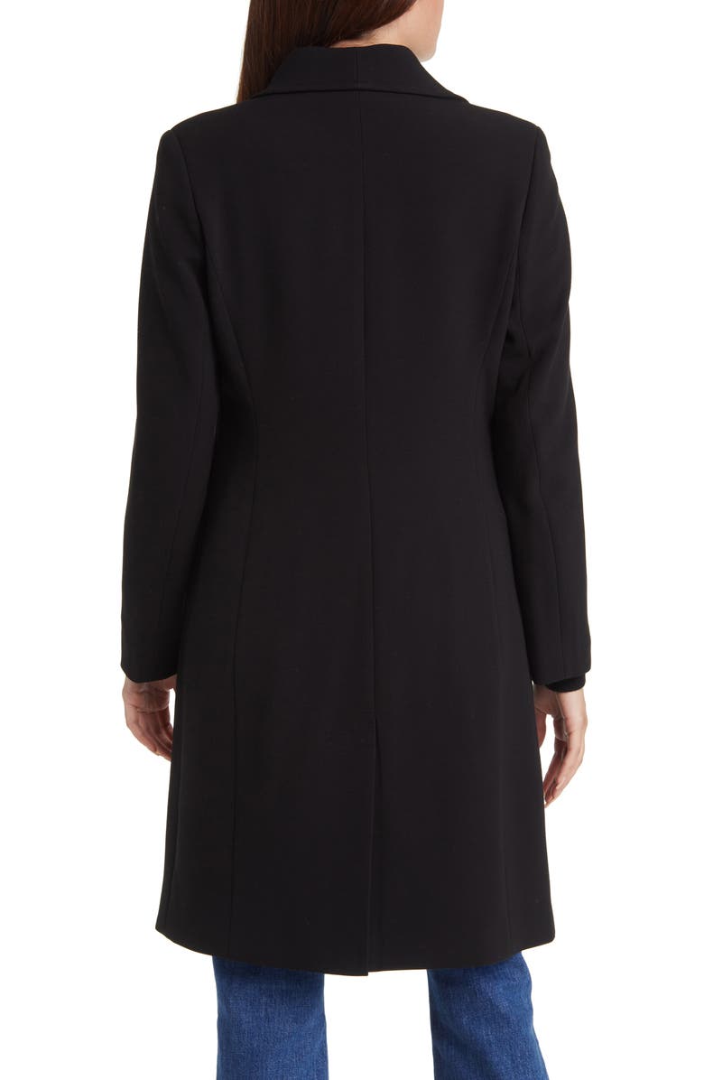 Via Spiga Swing Crepe Coat, Alternate, color, 