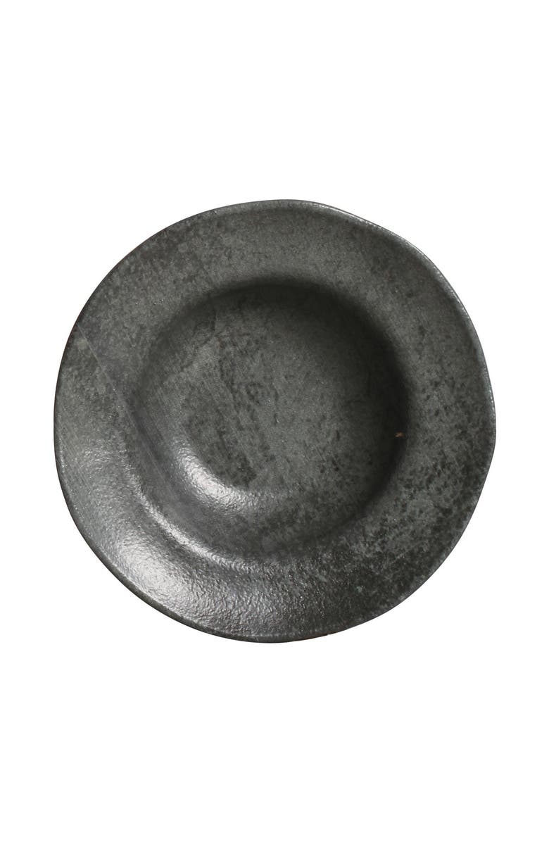 Porto Brasil Dessert/Deep Rim Plate Set of 4, Main, color, Chromium