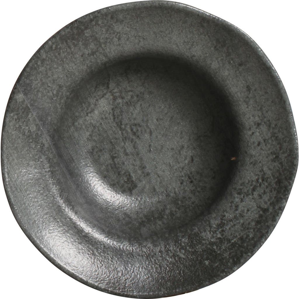 Porto Brasil Dessert/deep Rim Plate Set Of 4 In Gray