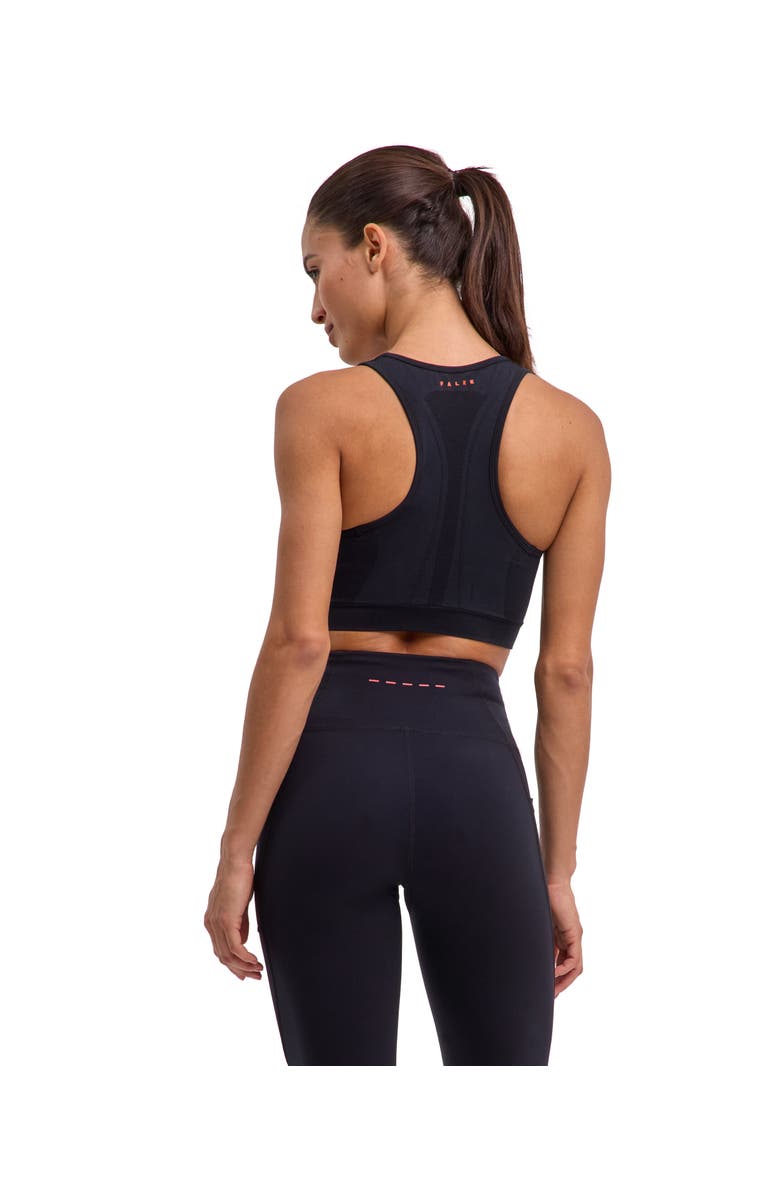 Falke Madison Low Impact Sports Bra, Alternate, color, Black