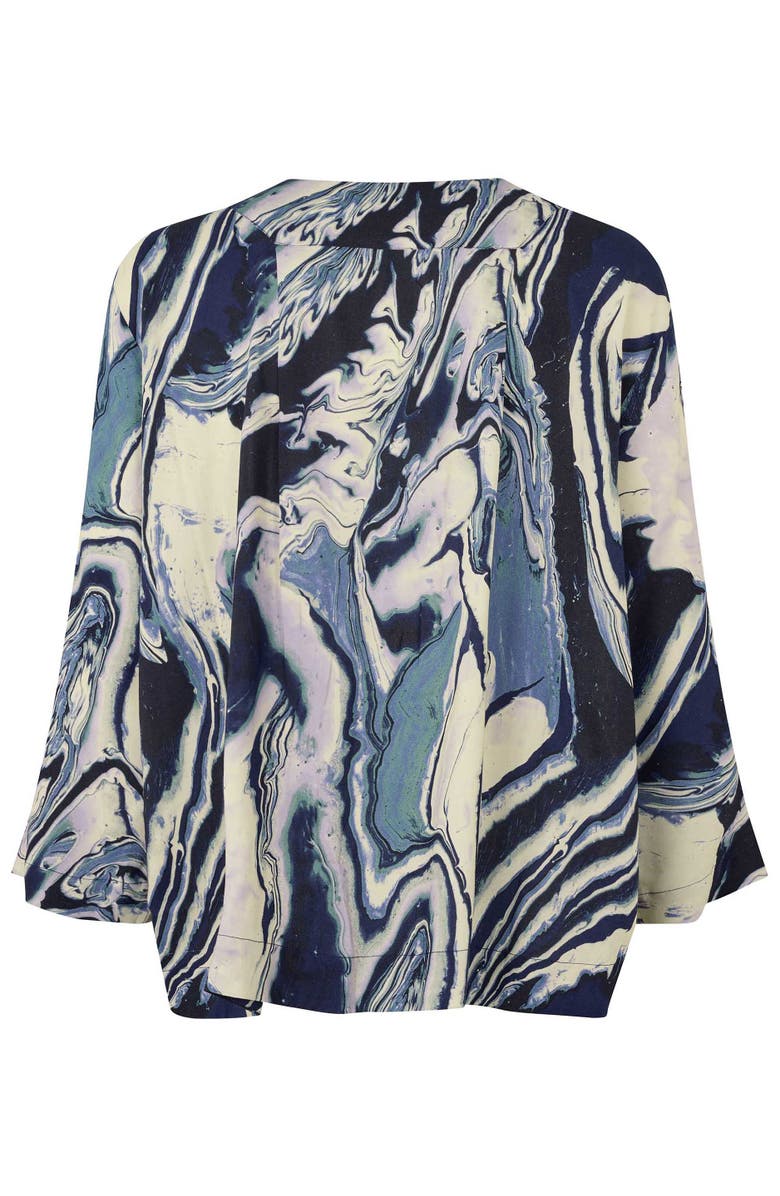 Masai Copenhagen MaDaciana 3/4 Sleeve V-Neck Blouse, Alternate, color, Wisteria