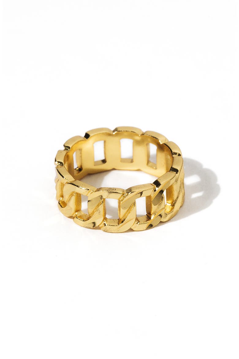 Jada Link Ring, Main, color, GOLD