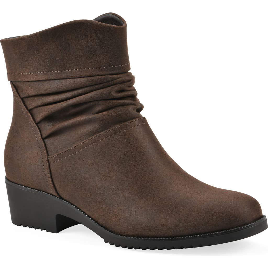 Cliffs By White Mountain Durbon Scrunch Boot In Brown