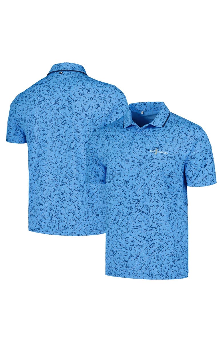 Under Armour Men's Under Armour Royal THE PLAYERS Iso-Chill Floral Polo, Alternate, color, Royal