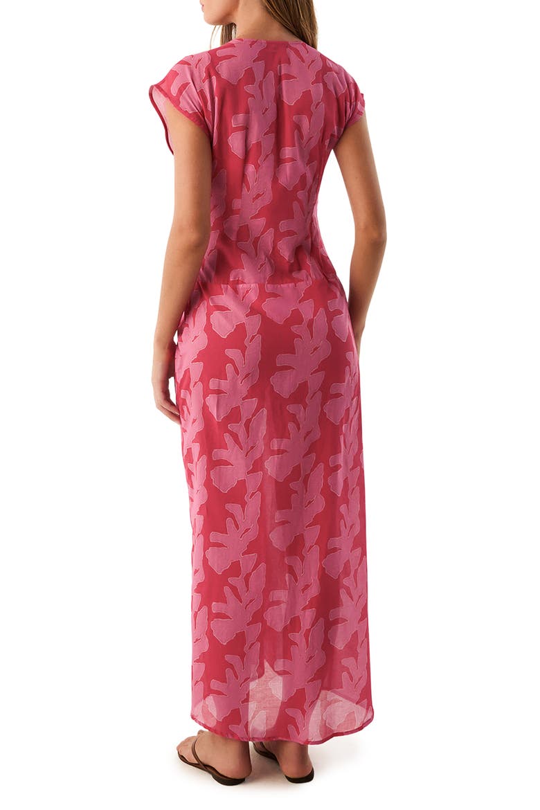 Sasha Long Cover-Up Dress, Alternate, color, MULTI