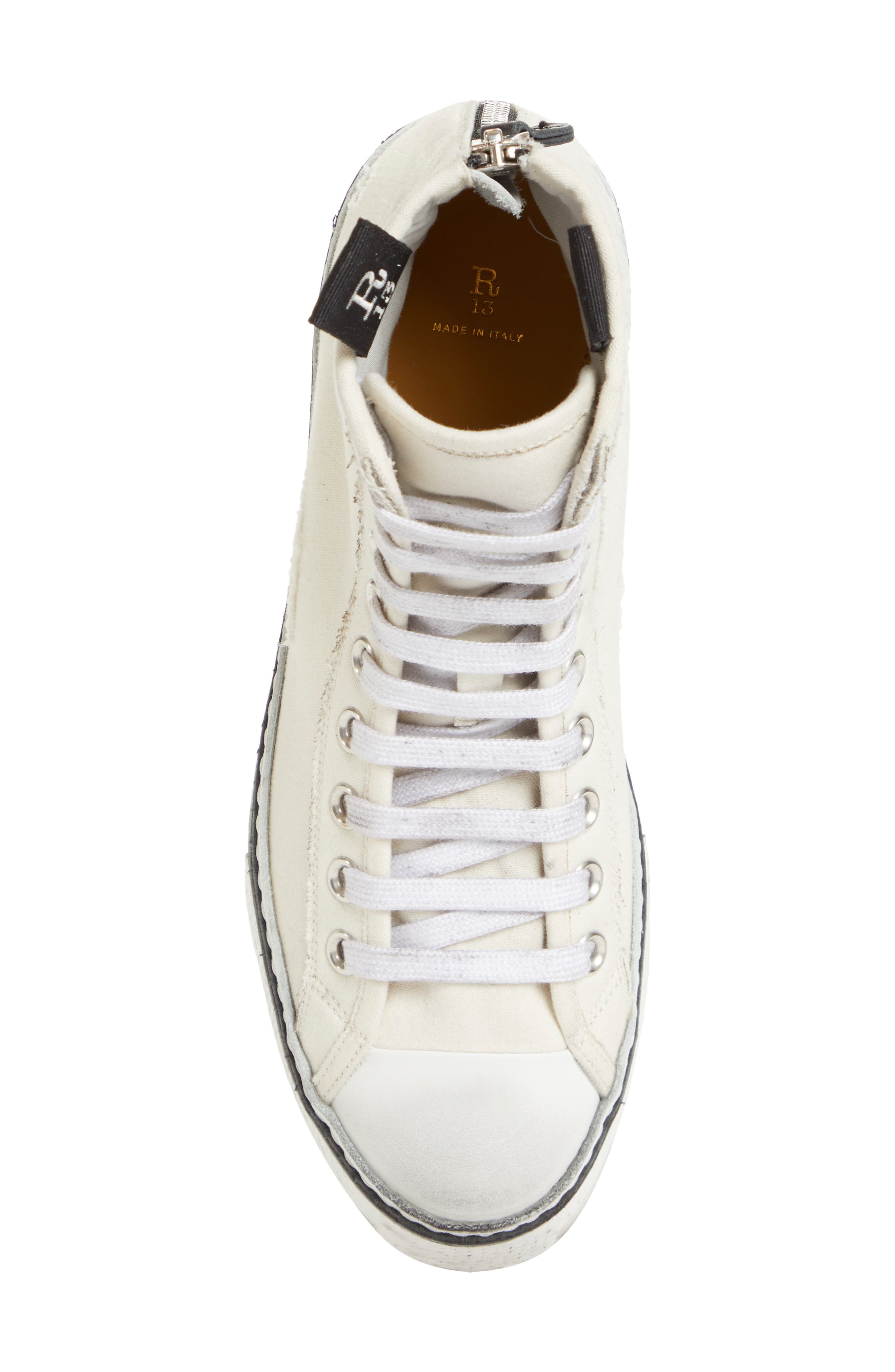 Platform High Top Sneaker, Alternate, color, ECRU