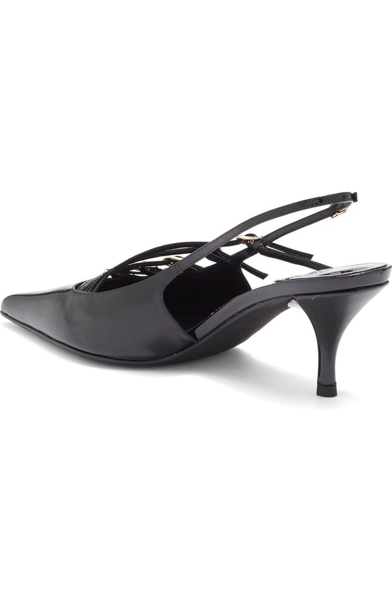 Jeffrey Campbell Lash Pointed Toe Kitten Heel Sandal, Alternate, color,