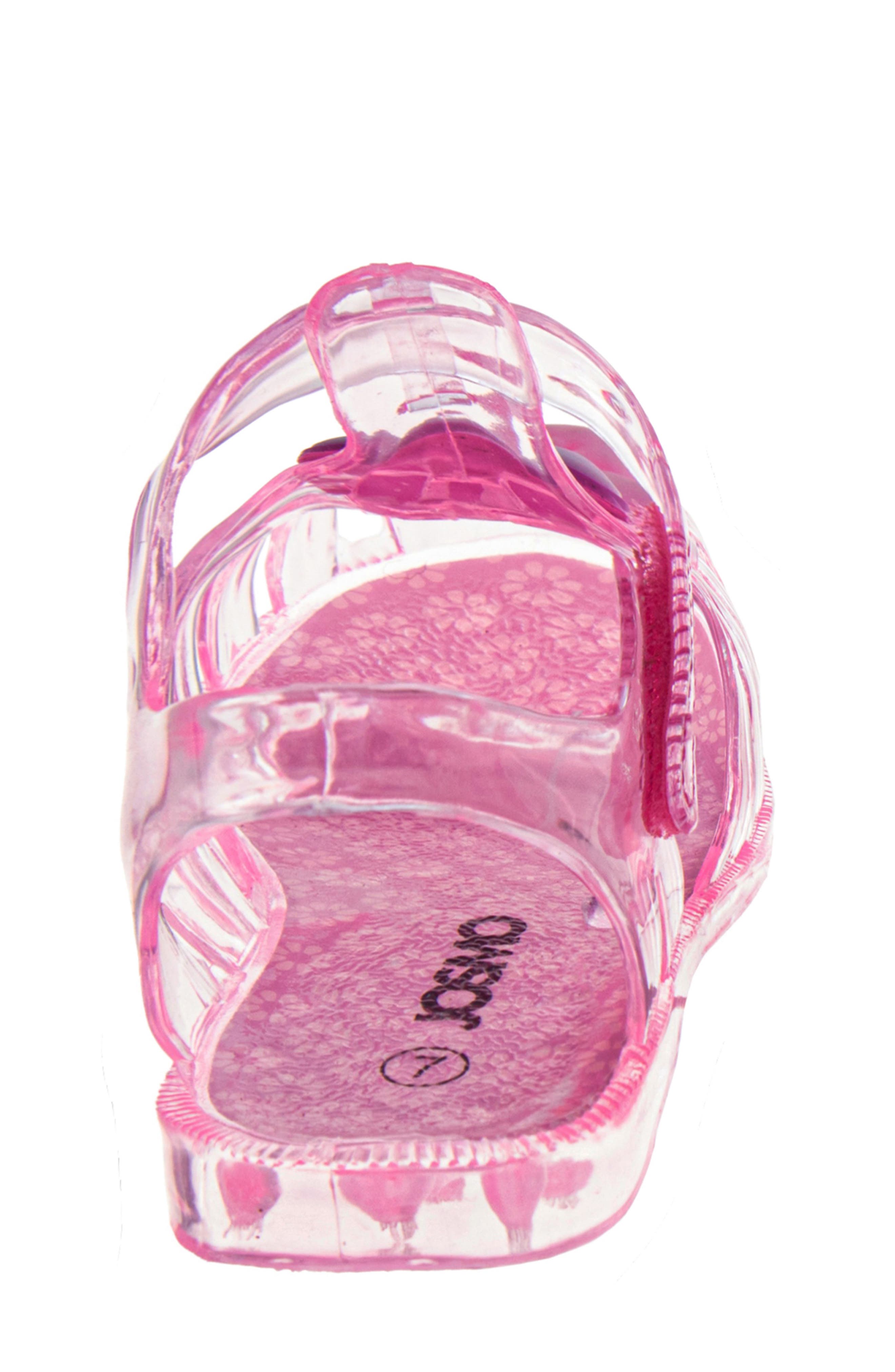JOSMO Kids' Jelly Fisherman Sandal, Alternate, color, Pink