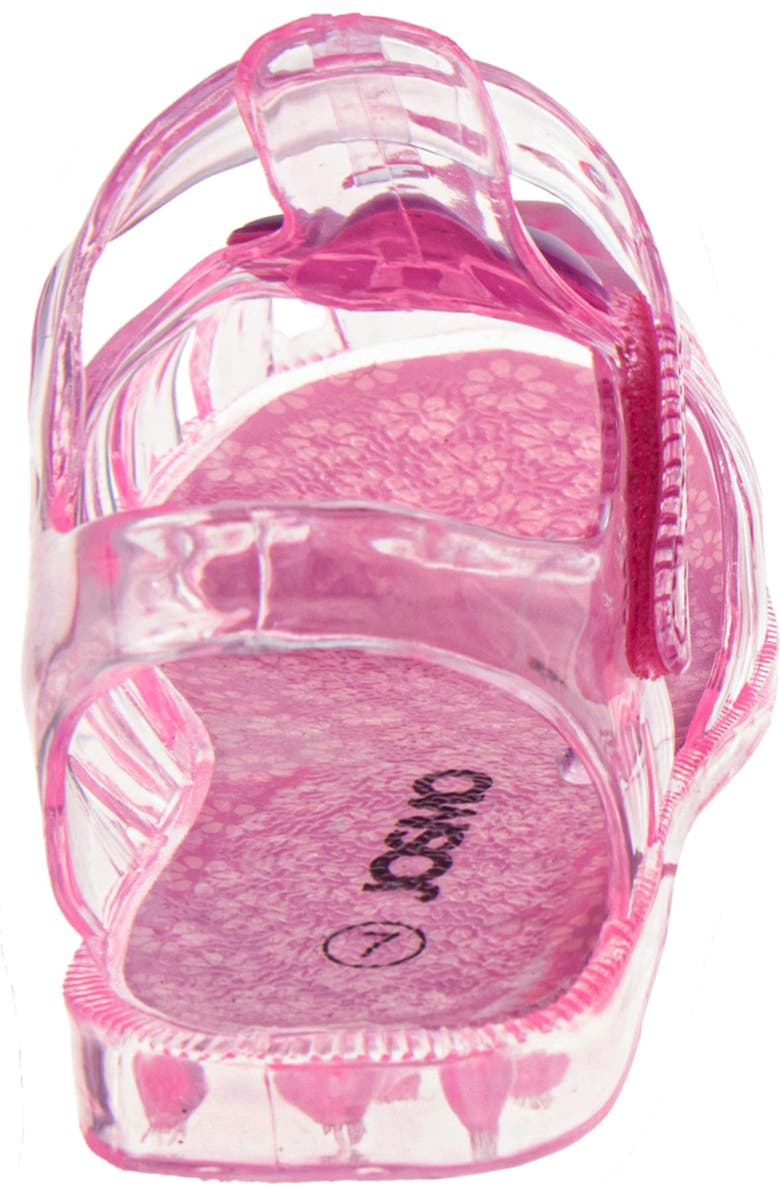 JOSMO Kids' Jelly Fisherman Sandal, Alternate, color, Pink