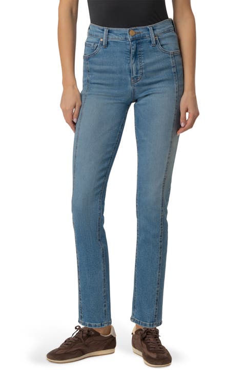 Blair High Waist Straight Leg Jeans