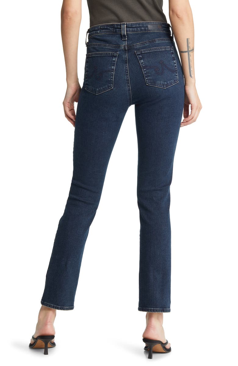 AG Mari Slim Straight Leg Jeans, Alternate, color, Twilight
