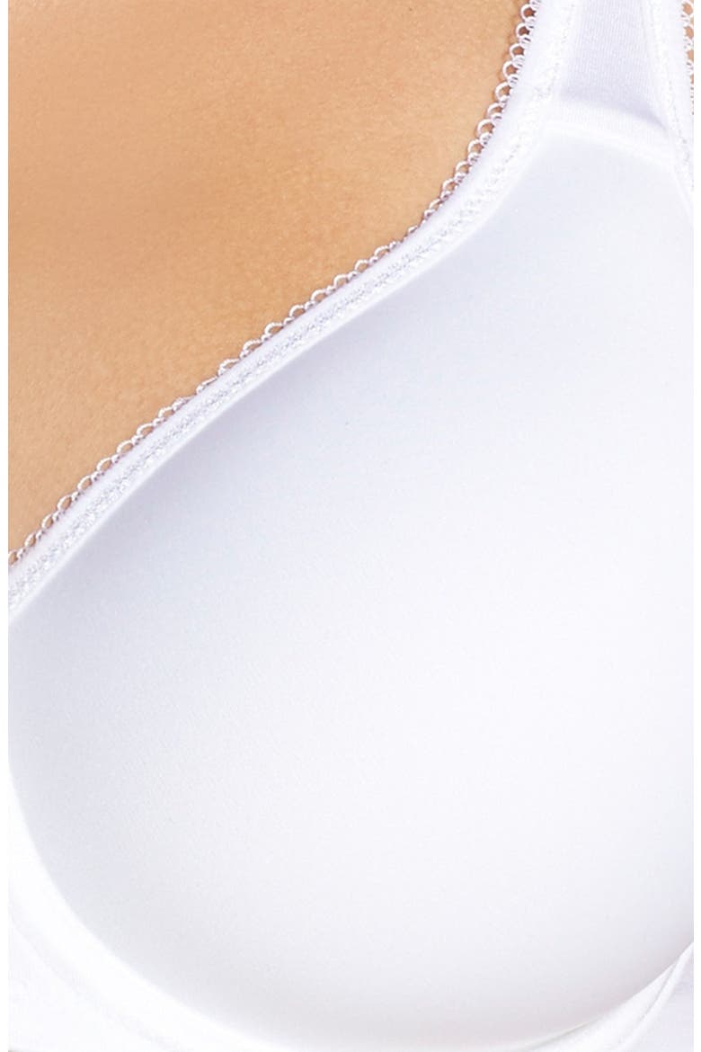 Basic Beauty Spacer Underwire T-Shirt Bra, Alternate, color, WHITE