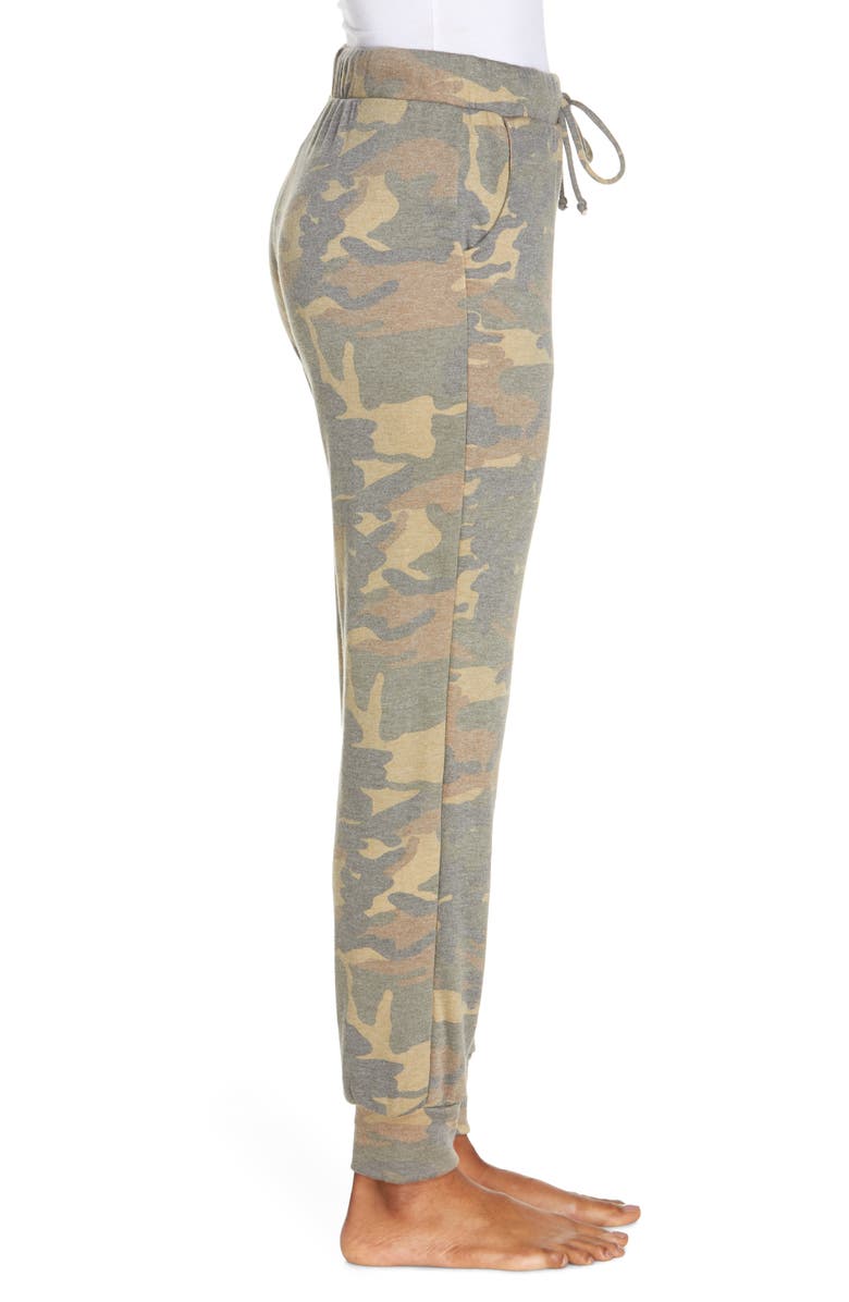 Project Social T Lovin Camo Print Joggers, Alternate, color, 