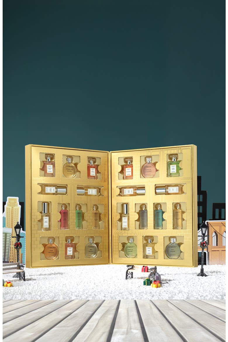 24-Pc. Limited Edition Premium Eau de Parfum Gift Set, Alternate, color, Gold, Multi