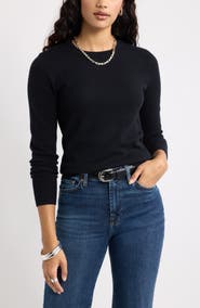 Open Edit Wool & Cashmere Sweater