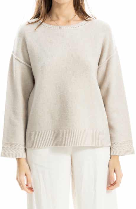 MAX STUDIO Relaxed Crewneck Sweater