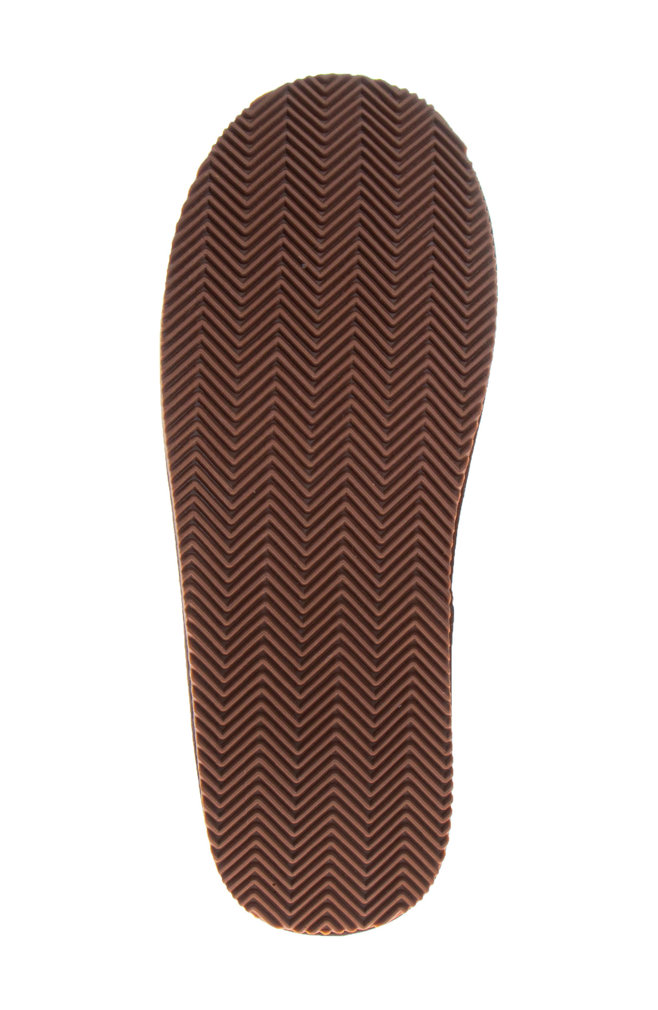 Faux Shearling Lined Slipper, Alternate, color, BROWN