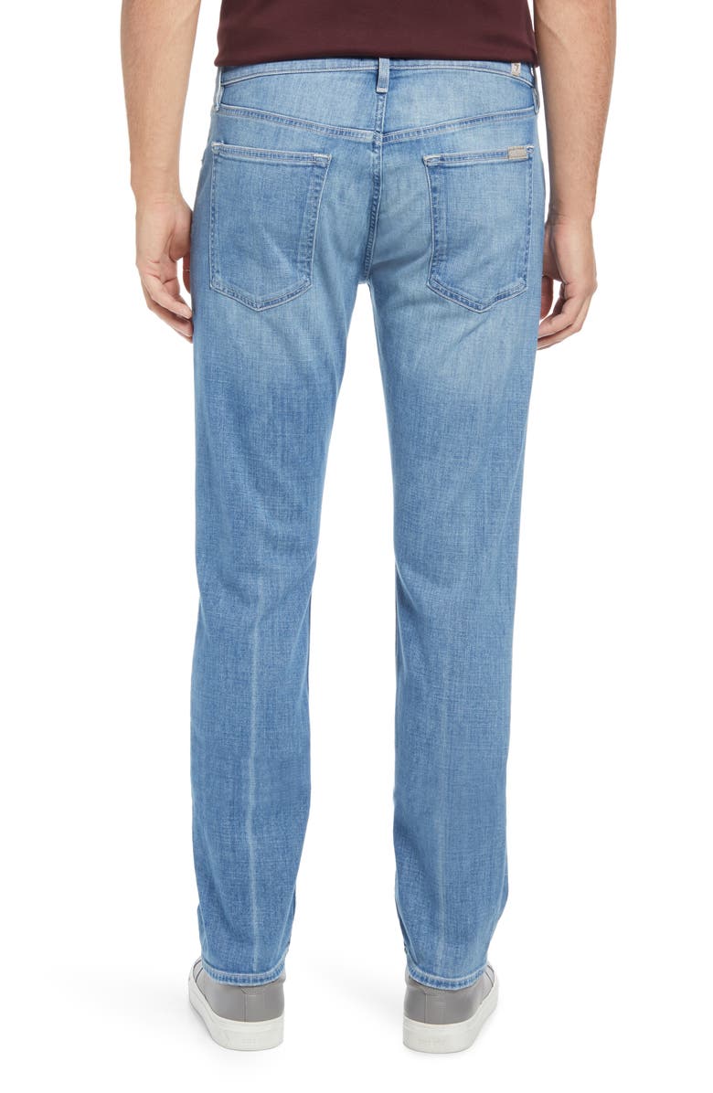 7 For All Mankind Seven Men's The Straight Jeans, Alternate, color,