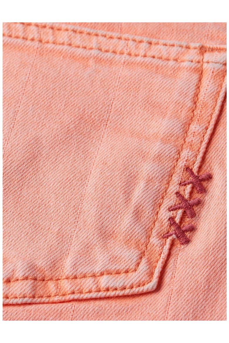 Kids' Ray Relaxed Denim Shorts, Alternate, color, PAPAYA PUNCH