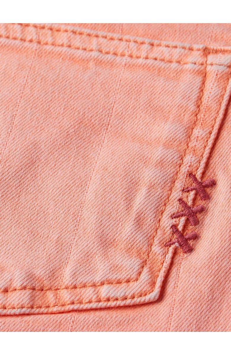 Scotch & Soda Kids' Ray Relaxed Denim Shorts, Alternate, color, Papaya Punch