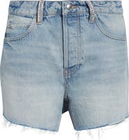 Alexander Wang Crystal Belt Loop Relaxed Fit Cutoffs