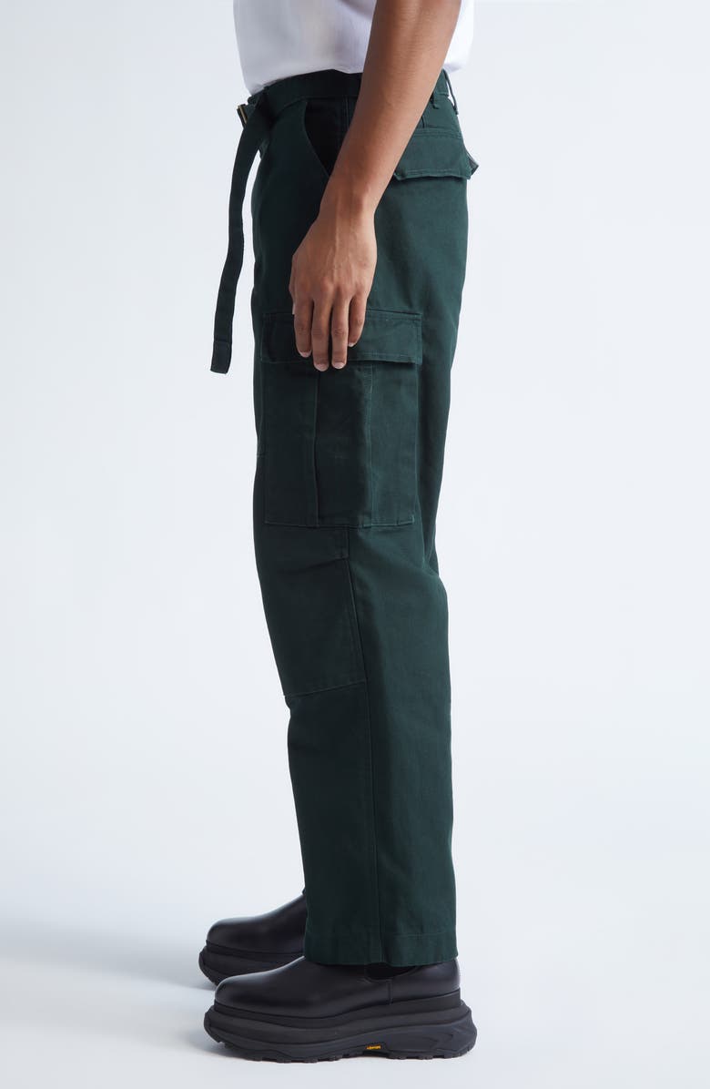 Sacai Carhartt WIP Duck Canvas Cargo Pants, Alternate, color, Green