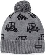 TravisMathew Swingles Golf Pompom Beanie