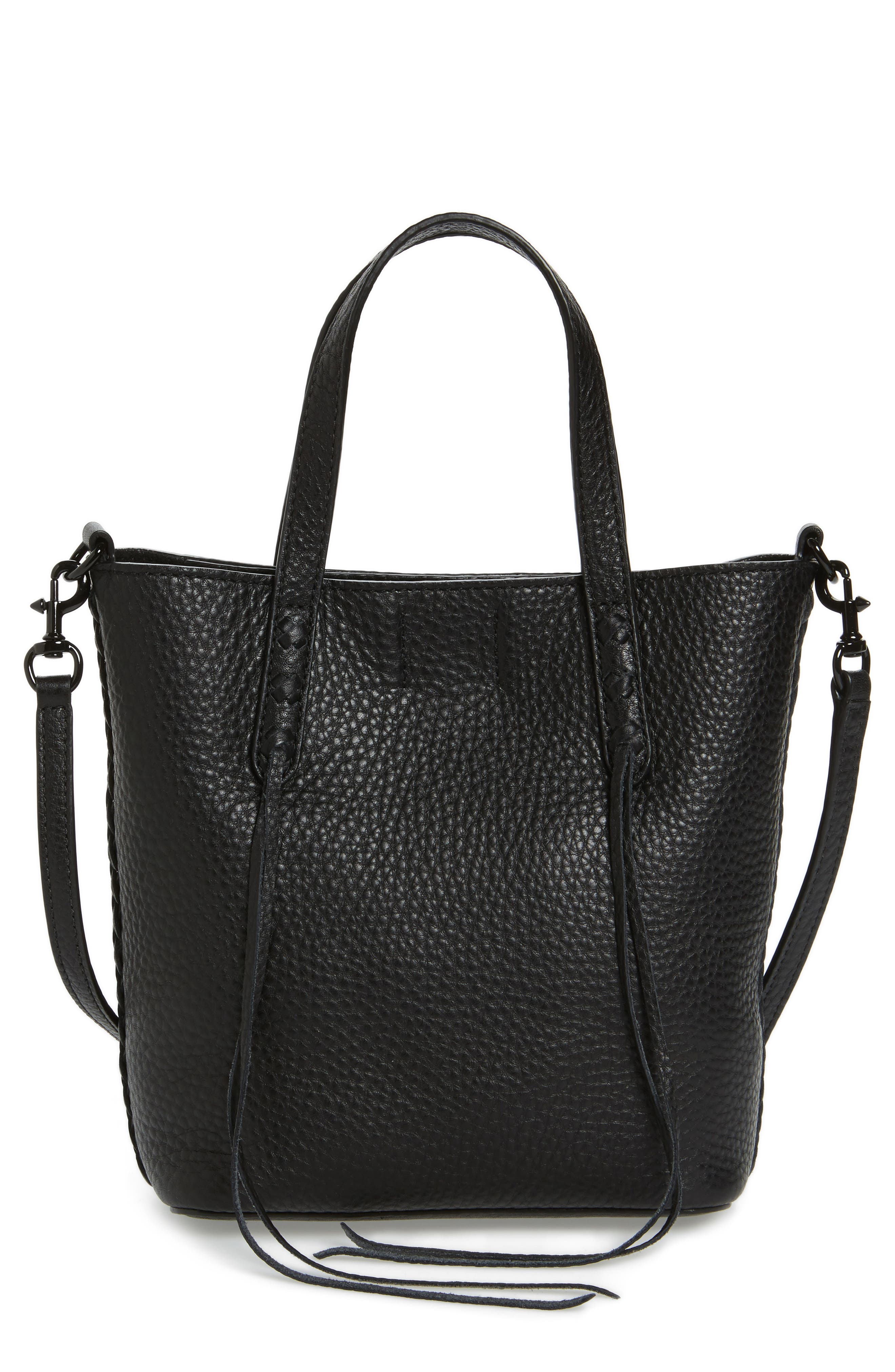 Rebecca Minkoff Mini Leather Tote, Main, color, 