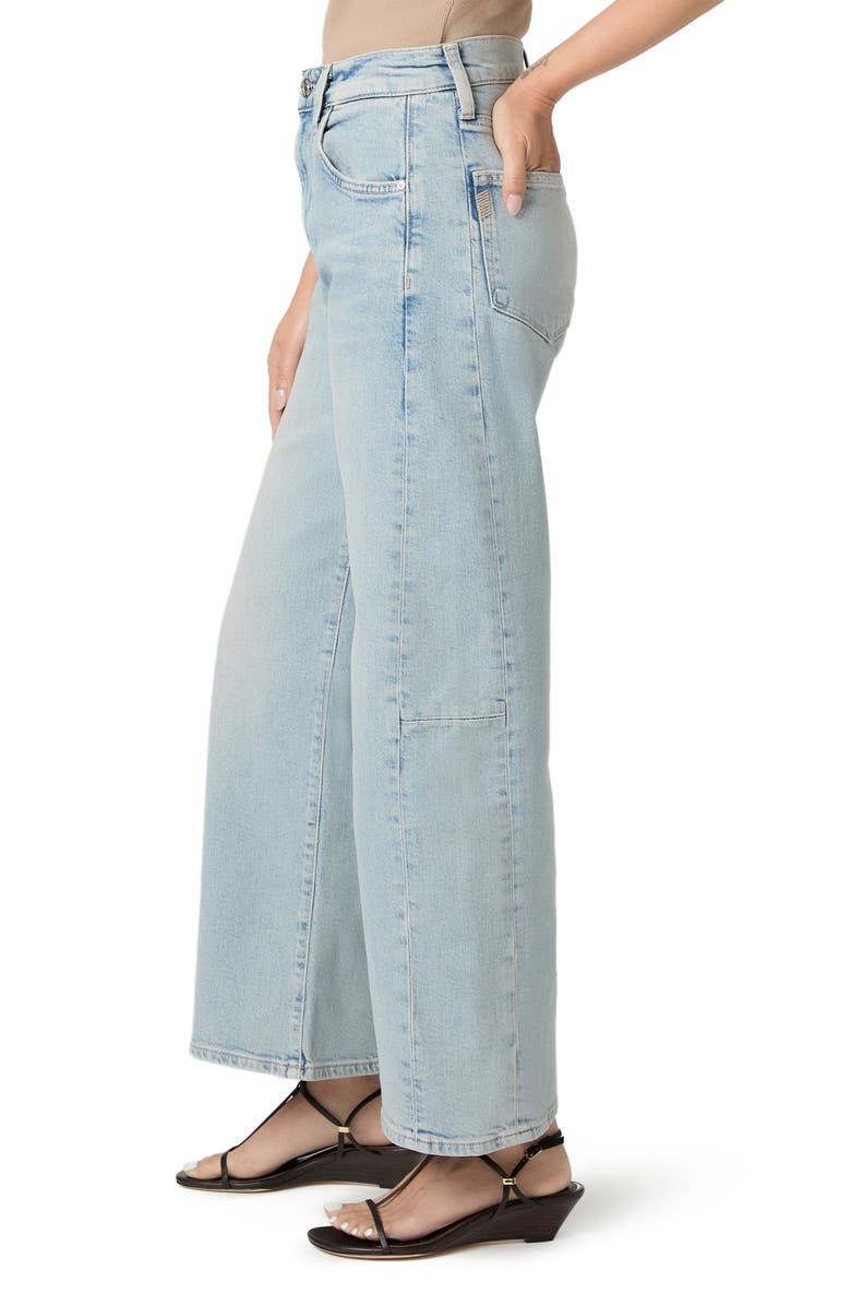 PAIGE Arellia High Waist Skimmer Barrel Jeans, Alternate, color, Marvista