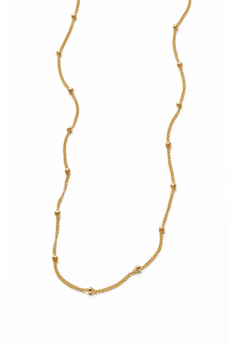 Satellite Chain Necklace, Alternate, color, GOLD