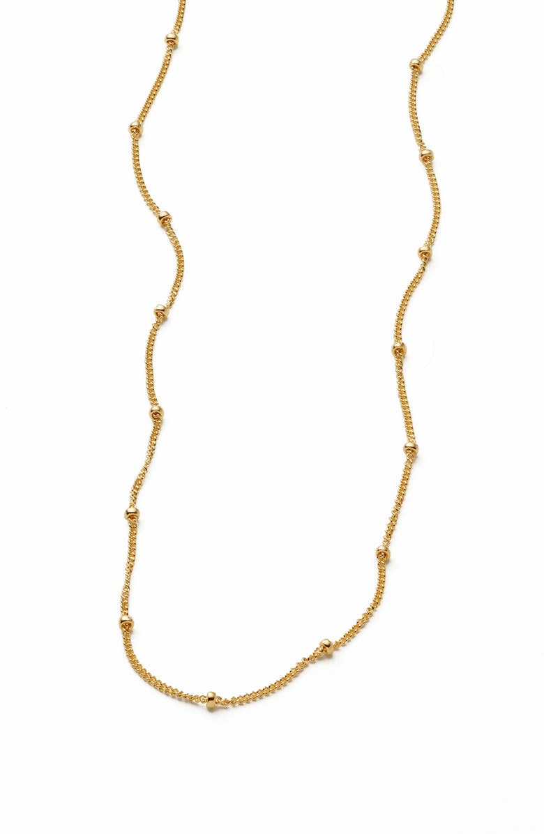 MADE BY MARY Satellite Chain Necklace, Alternate, color, Gold Filled