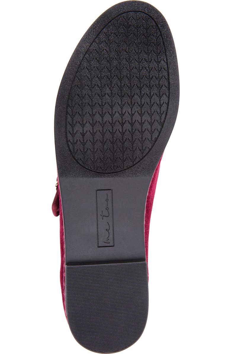 Me Too Gamma Ballet Flat, Alternate, color, Dark Wine