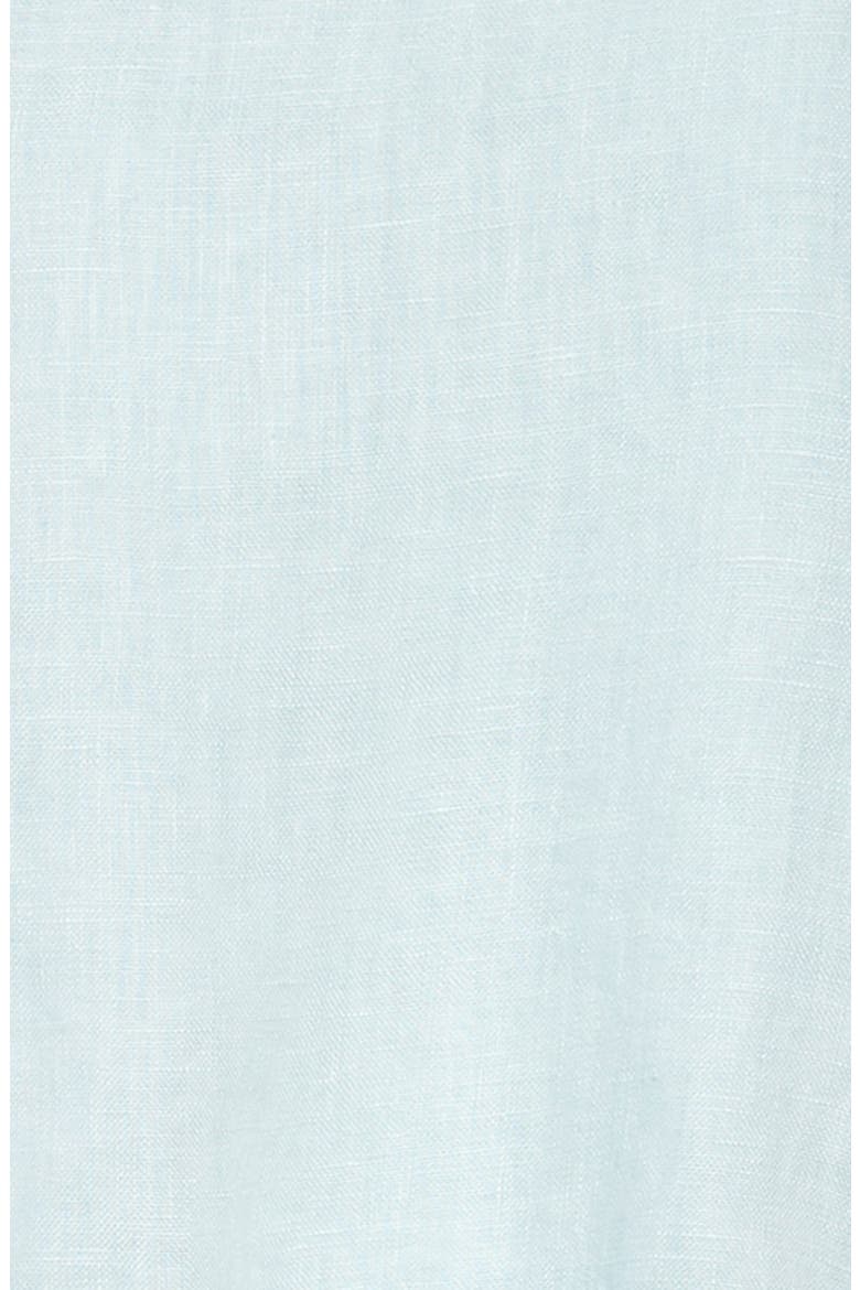 Belted Linen Shirtdress, Alternate, color, SEA MIST