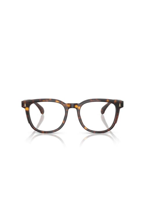 Moncler 50mm Square Optical Glasses In Brown