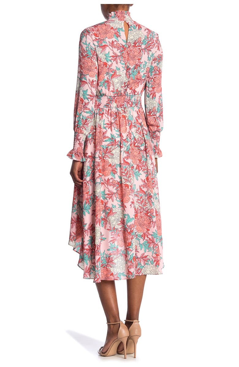 NANETTE NANETTE FOOTWR Long Sleeve High/Low Midi Dress, Alternate, color, 