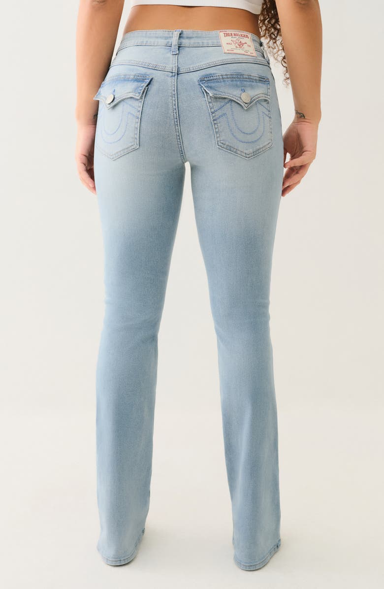 True Religion Becca Flap Pocket Bootcut Jeans, Alternate, color, 
