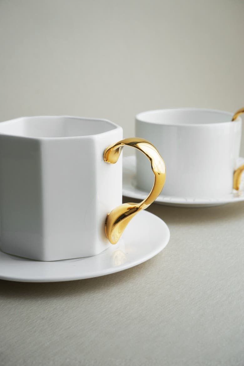Cutlery Cup and Saucer Spoon Handle, Alternate, color, Multi