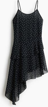 H&M Asymmetric Chiffon Dress